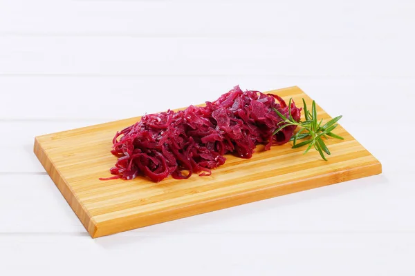 Eingelegter Rotkohl — Stockfoto