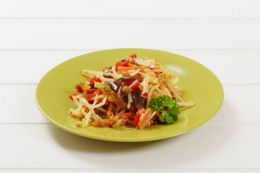 Turşu fasulye Filiz salatası