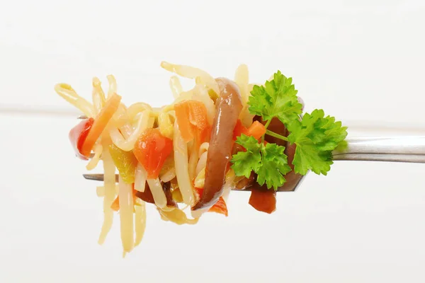 Salade van ingemaakte bean sprout — Stockfoto