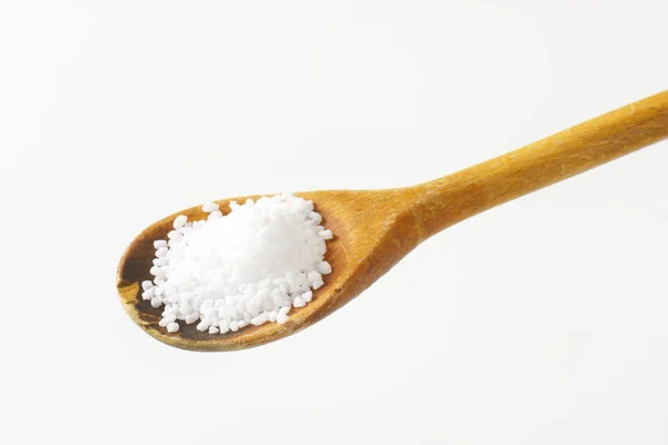 Грубая зернистая соль — стоковое фото