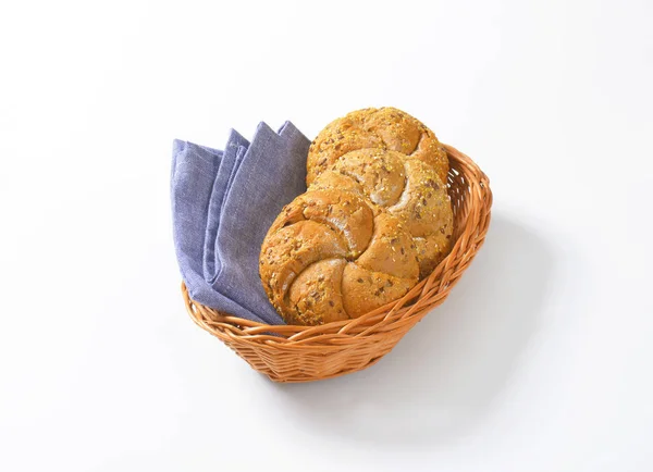 Friss kenyér zsemle — Stock Fotó