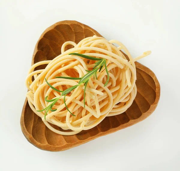 Bundels van spaghetti pasta — Stockfoto