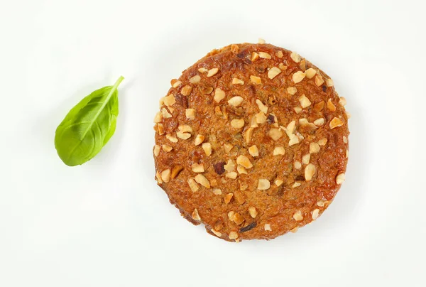 Cookie with chopped nuts and almonds — Stock Photo, Image