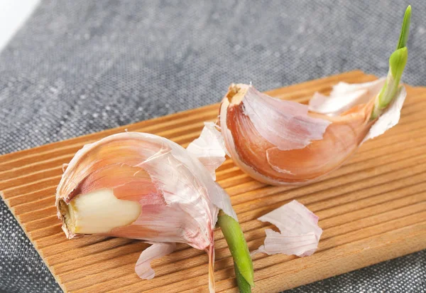 신선한 마늘의 정 향 — 스톡 사진