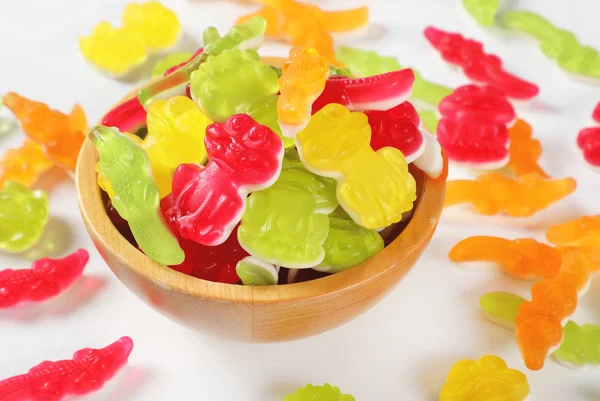 Colorful gummy candies — Stock Photo, Image
