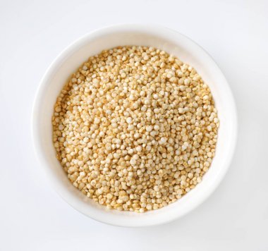 Beyaz quinoa tohumları