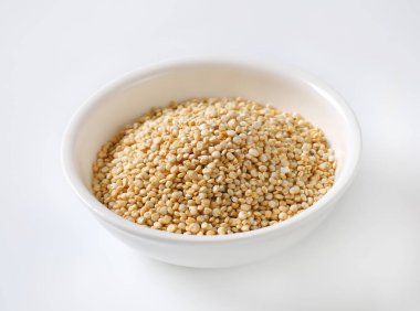 Beyaz quinoa tohumları