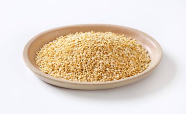 Beyaz quinoa tohumları