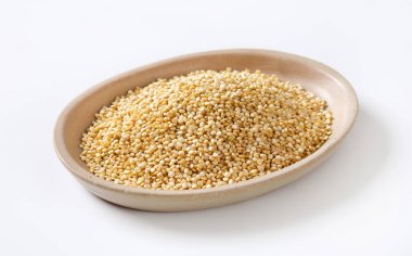 Beyaz quinoa tohumları