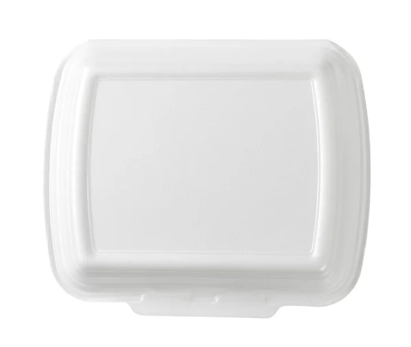 Caja de comida rápida blanca — Foto de Stock
