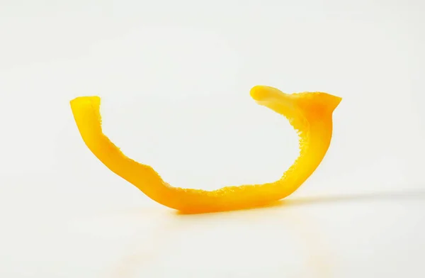 Kawałek żółtej papryki — Zdjęcie stockowe