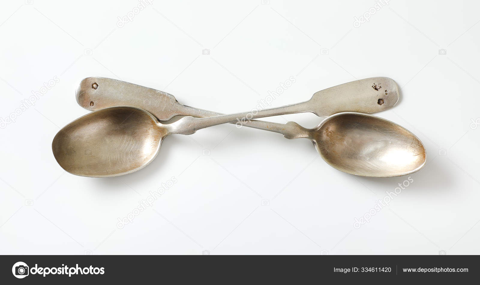antique dessert spoons