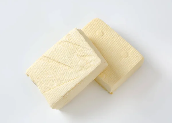 Coalhada de feijão firme fresco (tofu ) — Fotografia de Stock