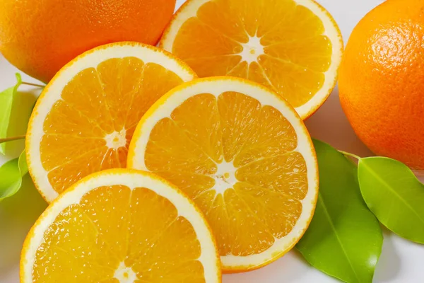 Fresh oranges slices — Stock Photo, Image