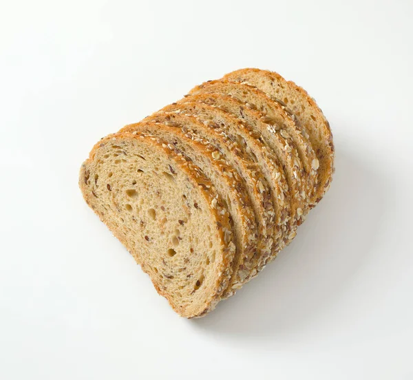 Volkoren brood gesneden — Stockfoto