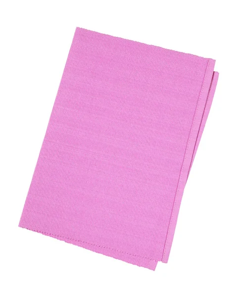 Tovaglietta di cotone tessuto rosa — Foto Stock