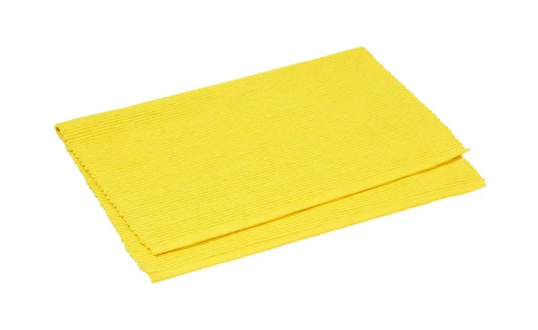 Żółty żebrowany podkładka bawełniana — Zdjęcie stockowe