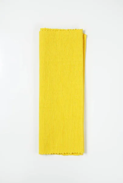Placa de algodão com nervuras amarelas — Fotografia de Stock