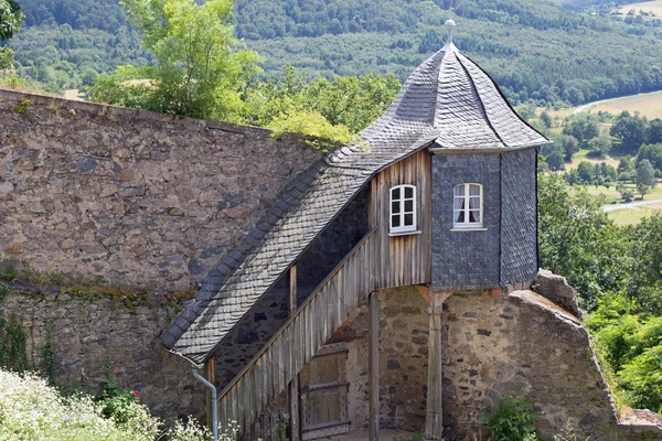 VAKTLOKAL på slottet Lichtenberg — Stockfoto