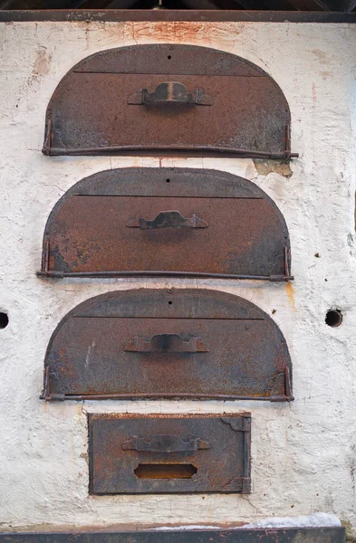 Old antique nostalgic oven — Stock Photo, Image