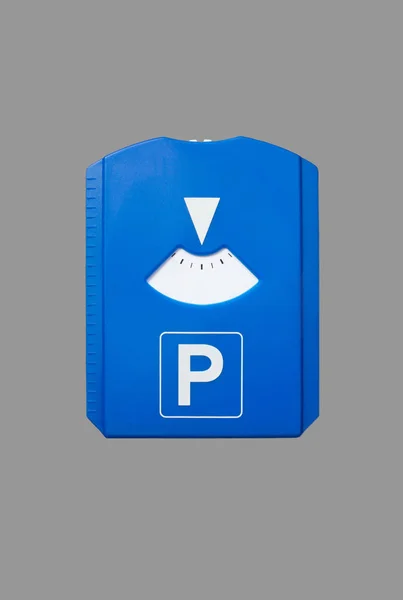 Duitse parkeerschijf — Stockfoto