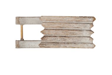 ahşap küçük kızak