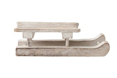 ahşap küçük kızak