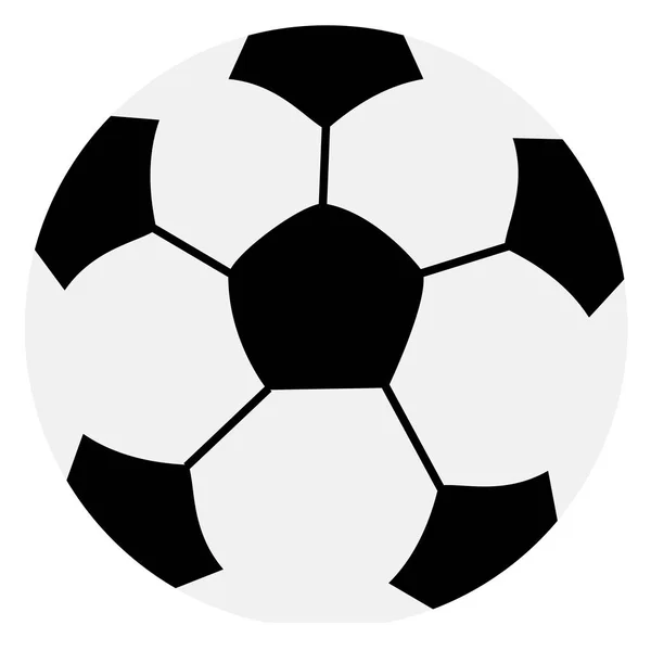 Soccer Ball Football Graphic White Background — Stock Photo, Image