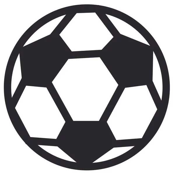 Soccer Ball Football Graphic White Background — Stock Photo, Image