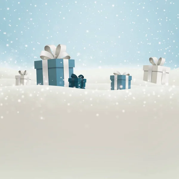 礼品盒矢量圣诞节设计 — 图库矢量图片