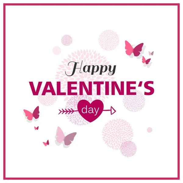 Vector Happy Valentines Day Design — Stockvector