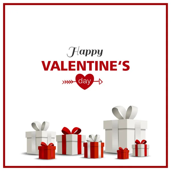 Vector Happy Valentines Day Design — Stockvector