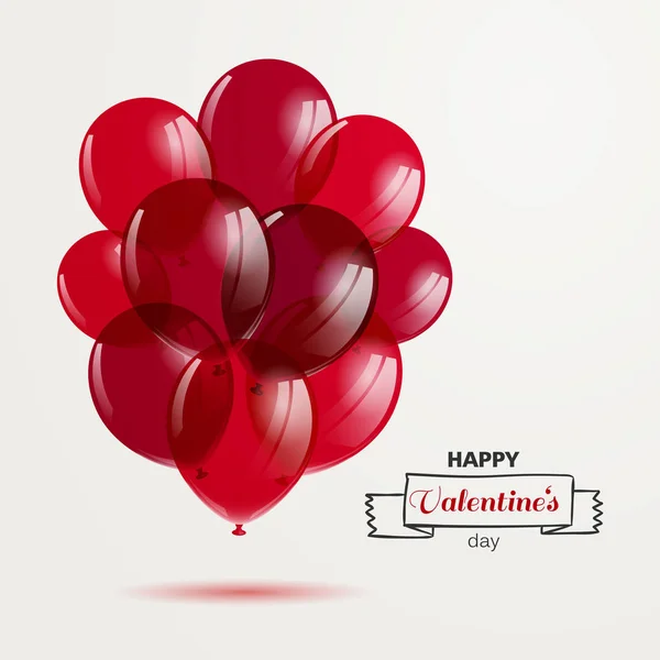 Vecteur Happy Valentines Day Design — Image vectorielle