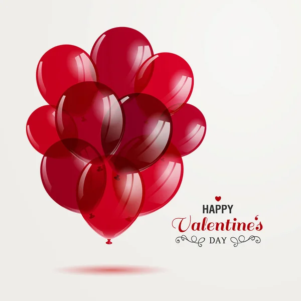 Vector Happy Valentines Day Design — Stock Vector