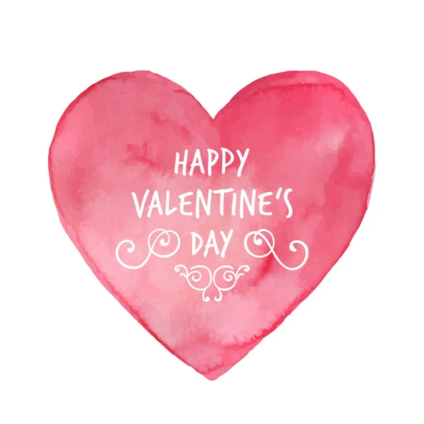 Vector Dia dos Namorados saudação Design de cartão —  Vetores de Stock