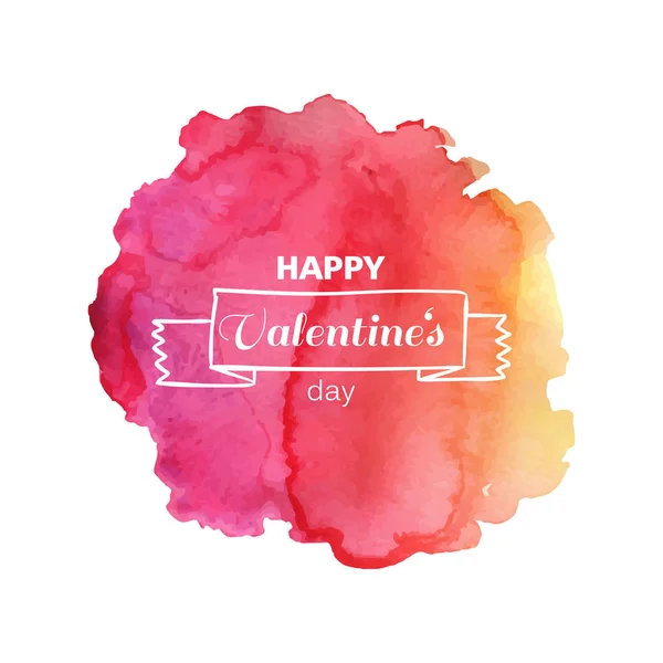 Wektor Valentines Day Greeting Card Design — Wektor stockowy