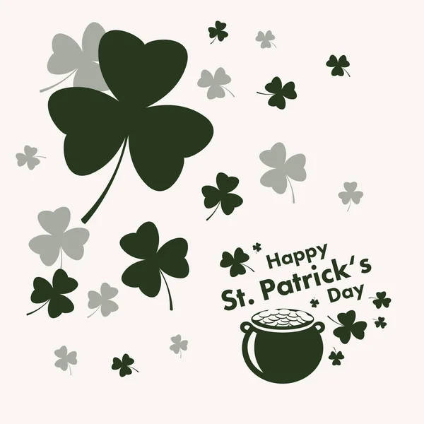 Vector St. Patrick 's Day Design —  Vetores de Stock