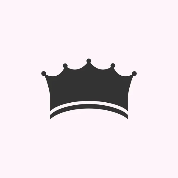 王冠アイコンのベクトル — ストックベクタ