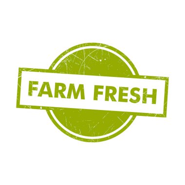 Vektör Vintage çiftlik taze damgası