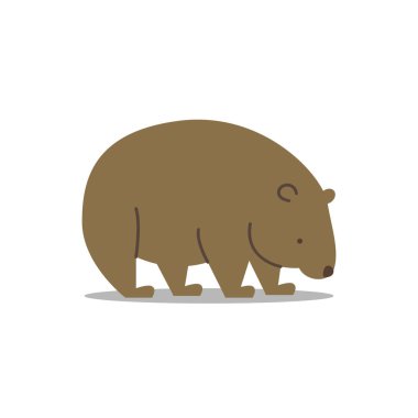Vektör Wombat simgesi