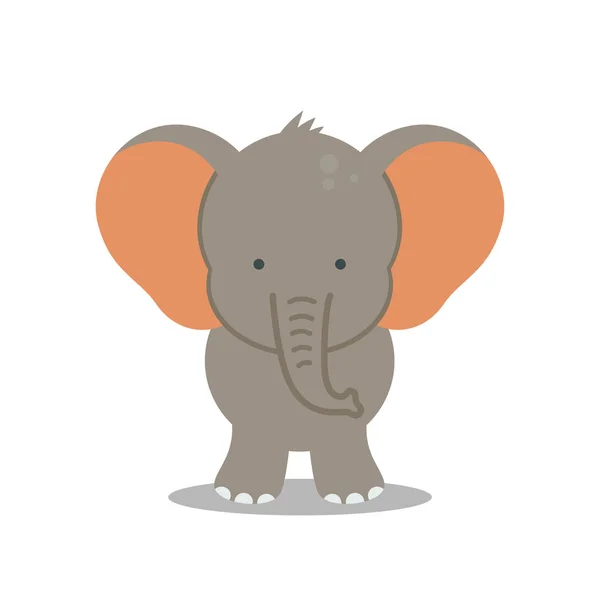 Icona elefante vettoriale — Vettoriale Stock