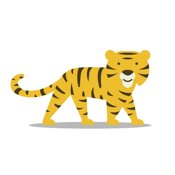 Vector Tigre icono — Archivo Imágenes Vectoriales