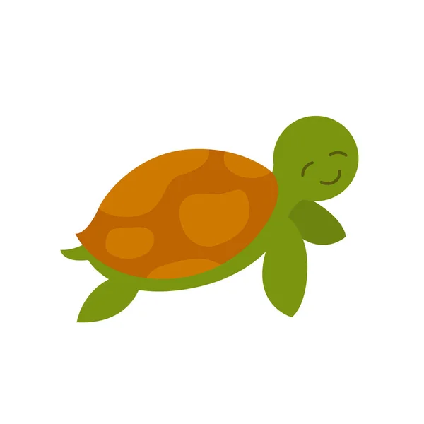 Icono de tortuga vectorial — Vector de stock