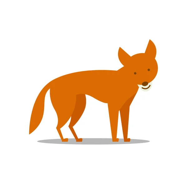 Vektor-Dingo-Symbol lizenzfreie Stockillustrationen