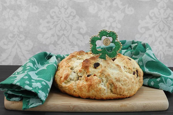 İrlandalı Soda Ekmek St Patricks Günü için — Stok fotoğraf