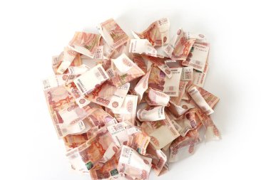 Rus banknotlar. Beş bin Rublesi notlar