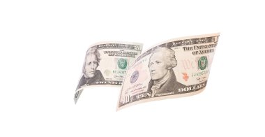 Yüz dolar faturaları yakın yukarı ABD para birimi   