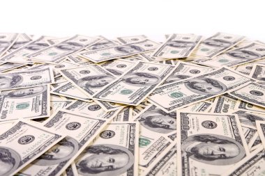 Yüz dolar faturaları yakın yukarı ABD para birimi   