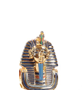 Tutankhamun'ın maskesi kopyası. Bu kopyalar satılmamaktadır.  