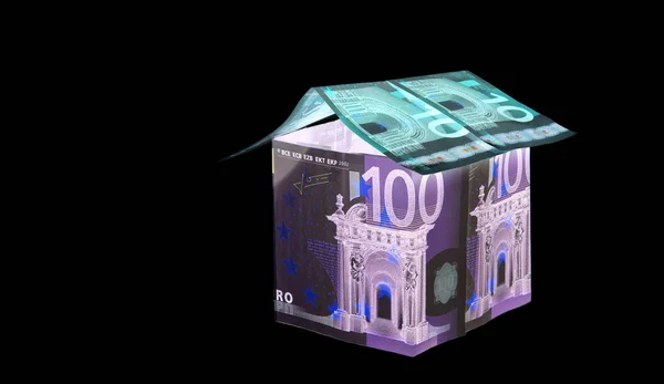 Stora ett hundra och tio Euro House, n UV-ljusskydd — Stockfoto